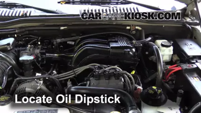 2006 Mercury Mountaineer Convenience 4.0L V6 Aceite Controlar nivel de aceite